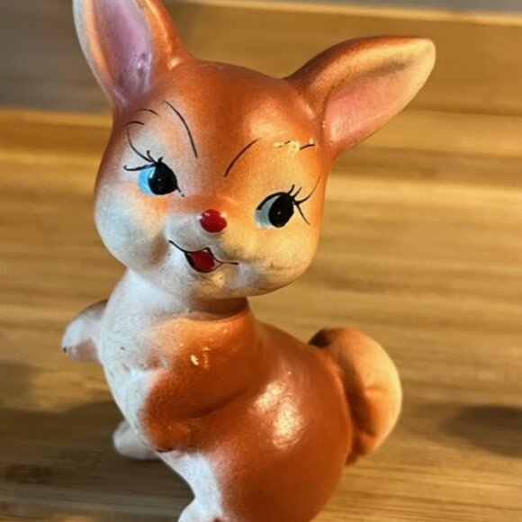 Lot of 3 single salt pepper shakers Made in Japan duck parrot bunny *READ* - Picture 2 of 10